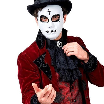 MASKER SATANISCH - HARD PLASTIC van Widmann koop je bij Partywinkel