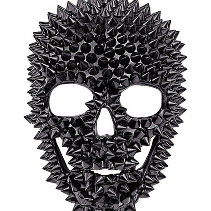 Masker Schedel Zwart Met Nagels van Widmann koop je bij Partywinkel