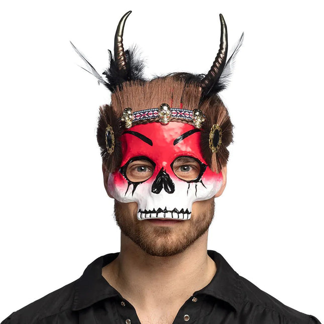 Masker Voodoo Mawu van Boland koop je bij Partywinkel