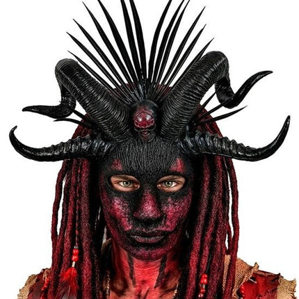 MASKER VOODOO PRIESTER van Widmann koop je bij Partywinkel