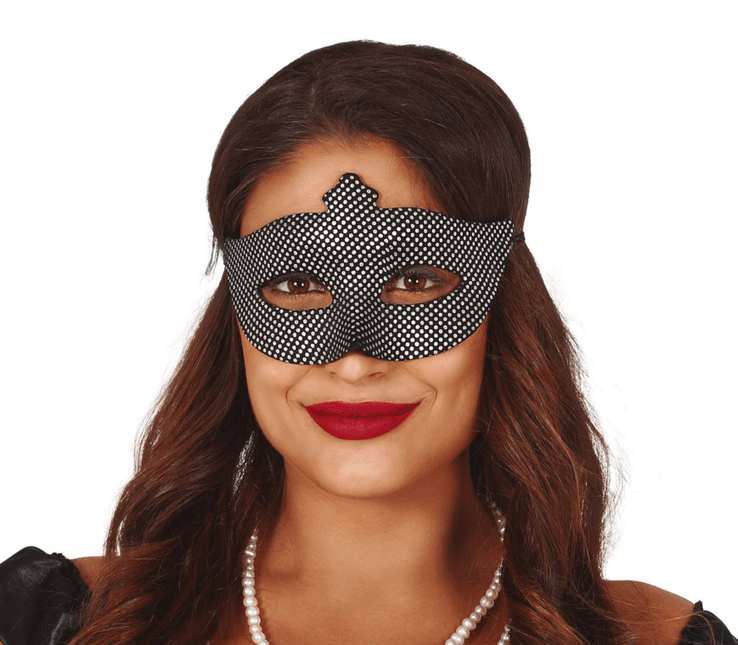 Masker Zwart Zilver van Fiestas Guirca koop je bij Partywinkel