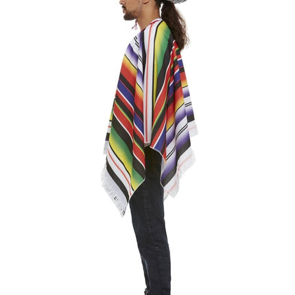Mexicaanse Poncho van Smiffys koop je bij Partywinkel