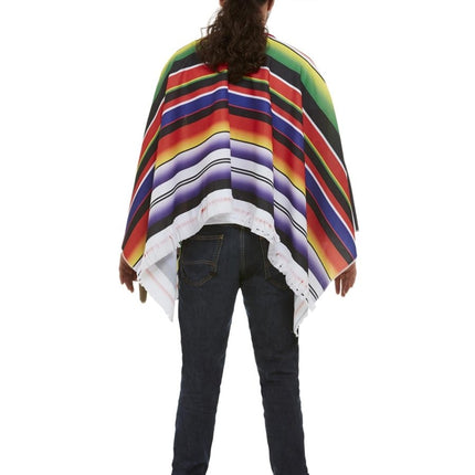 Mexicaanse Poncho van Smiffys koop je bij Partywinkel
