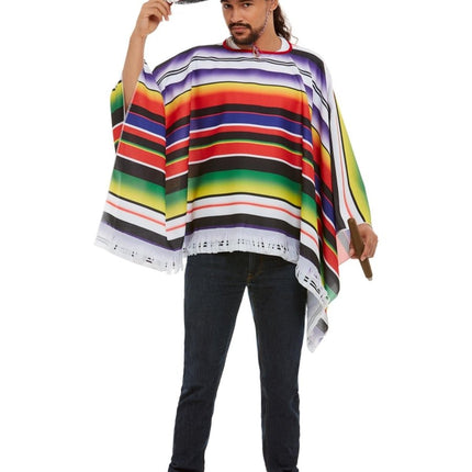 Mexicaanse Poncho van Smiffys koop je bij Partywinkel