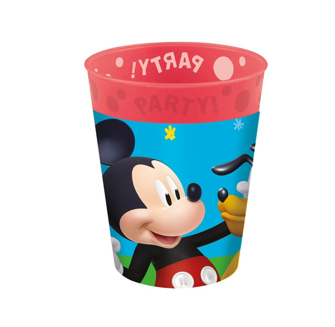 Mickey Mouse Beker Herbruikbaar 250ml van Procos koop je bij Partywinkel