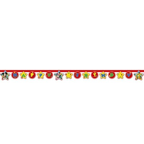 Mickey Mouse Letterslinger 1,8m - Partywinkel - 5201184815144