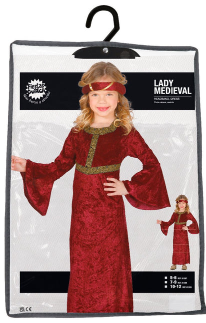 Middeleeuws Kostuum Kind van Fiestas Guirca koop je bij Partywinkel