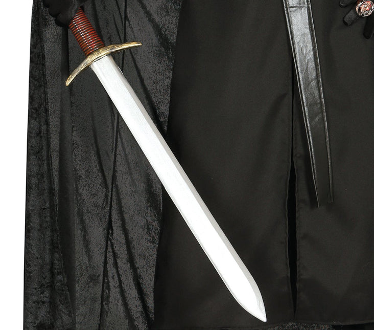 Middeleeuws Kostuum Leider Zwart van Fiestas Guirca koop je bij Partywinkel