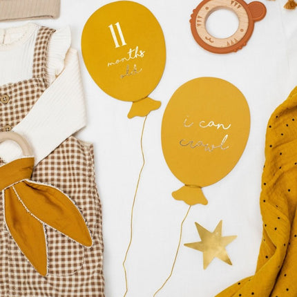 Mijlpaal Kaarten Ballonnen van Partydeco koop je bij Partywinkel