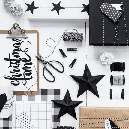 Mini Knijpers Zwart 3,5cm 10st van Partydeco koop je bij Partywinkel