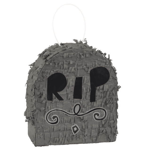 MINI TOMBSTONE PINATA FAVOR van Unique koop je bij Partywinkel
