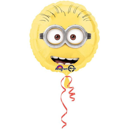Minion Helium Ballon 43cm leeg - Partywinkel - 026635299527