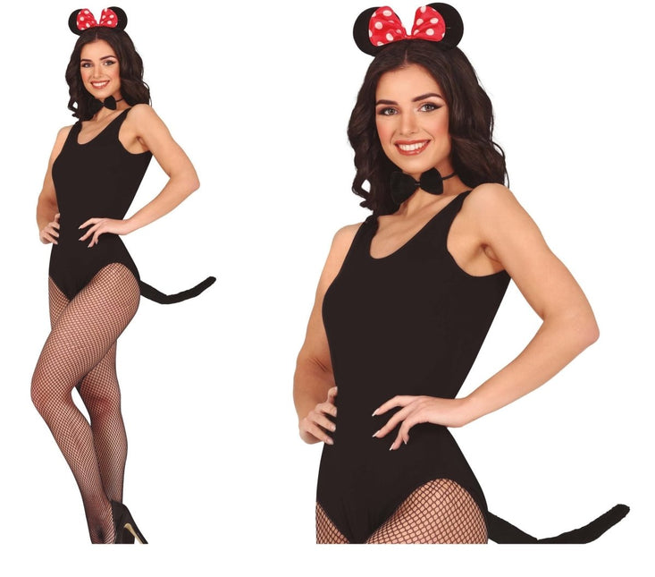 Minnie Mouse Accessoireset 3 delig - Partywinkel - 8434077270844