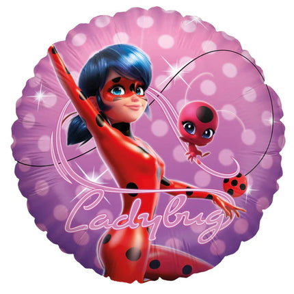 Miraculous Helium-Ballon „Ladybug“ (leer), 45 cm