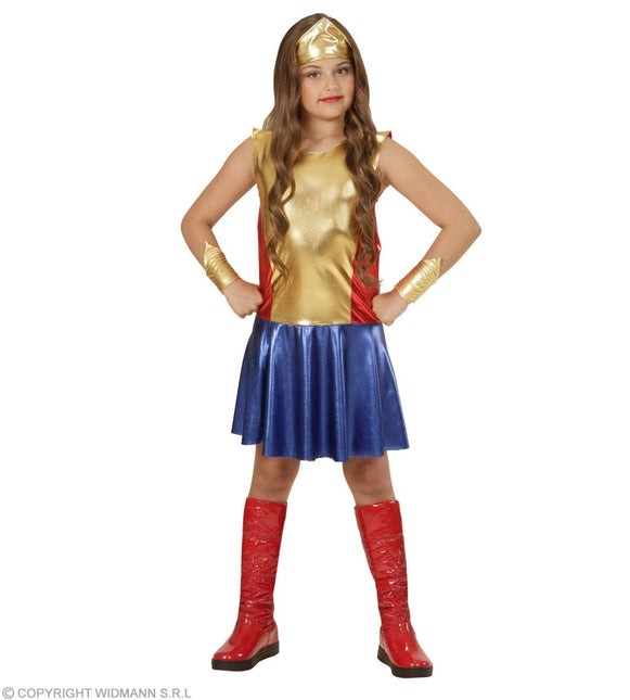Miss Wonderful Kostuum Meisje 3 delig - Partywinkel - 8003558111350