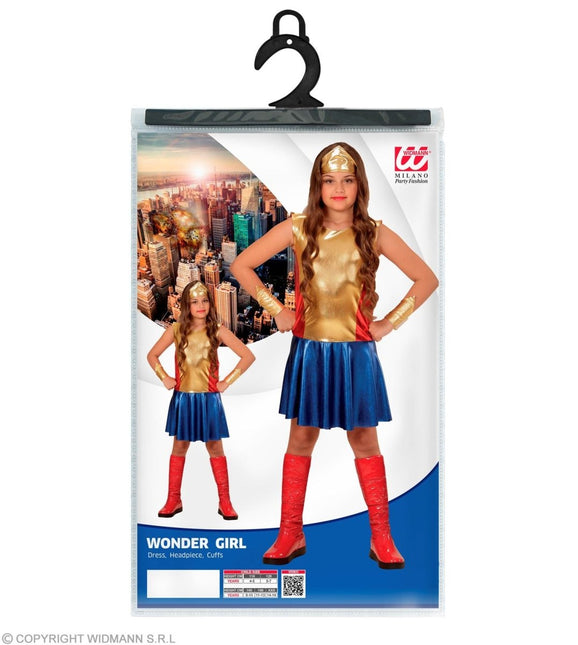 Miss Wonderful Kostuum Meisje 3 delig - Partywinkel - 8003558111350