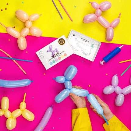 Modeleer Ballonnen Pastel 30st van Partydeco koop je bij Partywinkel