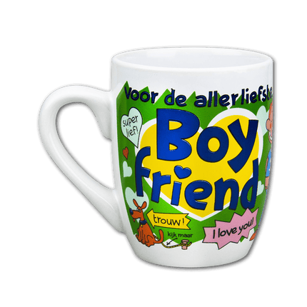 Mok Boyfriend 12cm van Paper Dreams koop je bij Partywinkel