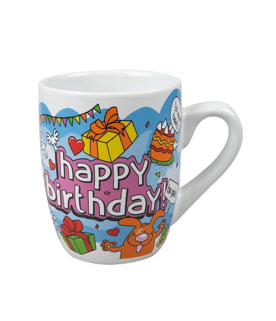 Mok Happy Birthday van Paper Dreams koop je bij Partywinkel
