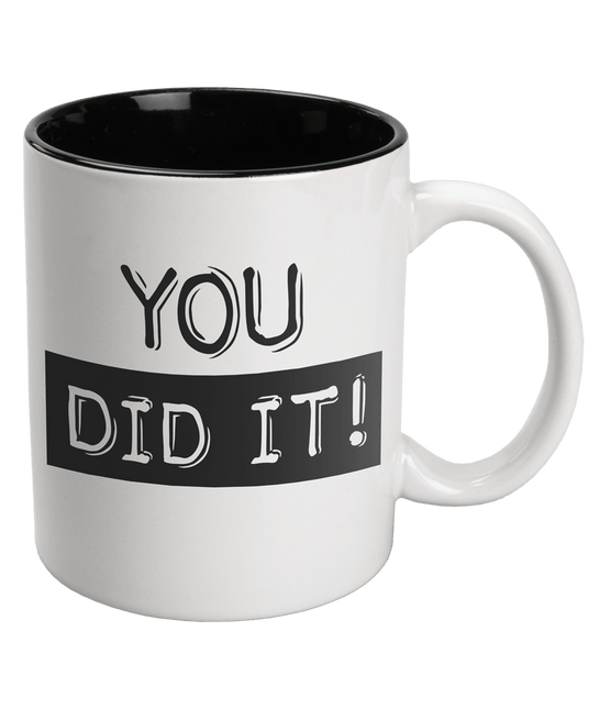 Mok You Did It 12cm van Paper Dreams koop je bij Partywinkel