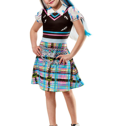 Monster High Pruik Frankie van Rubies koop je bij Partywinkel