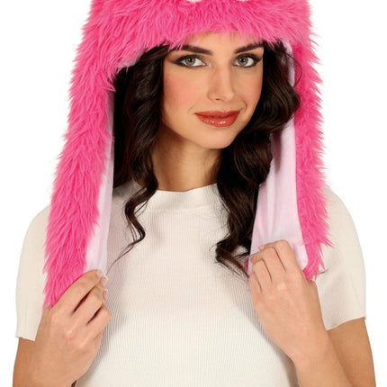 Monster Hoed Roze - Partywinkel - 8434077137642