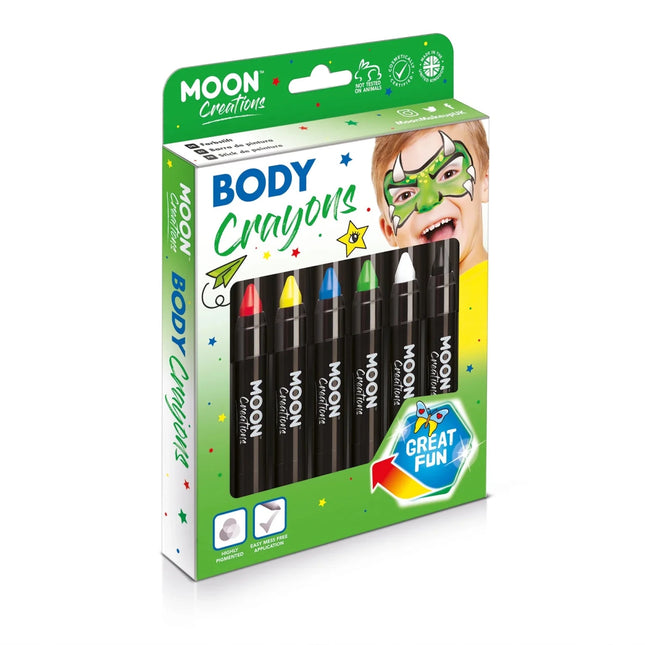 Moon Creations Body Crayons Dark Blue 3.2g van Moon Creations koop je bij Partywinkel