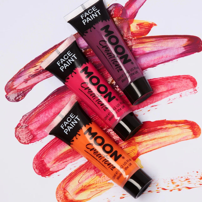 Moon Creations Face Paint Bright Pink 12ml van Moon Creations koop je bij Partywinkel