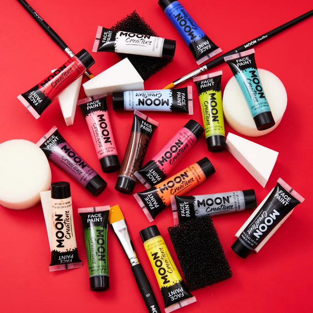 Moon Creations Face Paint Light Blue 12ml van Moon Creations koop je bij Partywinkel