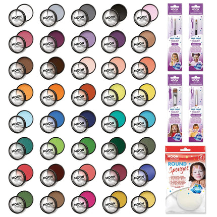 Moon Creations Pro Face Paint Cake Pots Light Green 36g van Moon Creations koop je bij Partywinkel