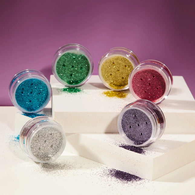 Moon Glitter Bio Glitter Shakers Silver 5g van Moon Creations koop je bij Partywinkel