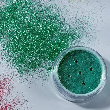 Moon Glitter Classic Fine Glitter Shakers Green 5g van Moon Creations koop je bij Partywinkel