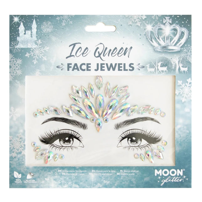 Moon Glitter Face Jewels Ice Queen van Moon Creations koop je bij Partywinkel