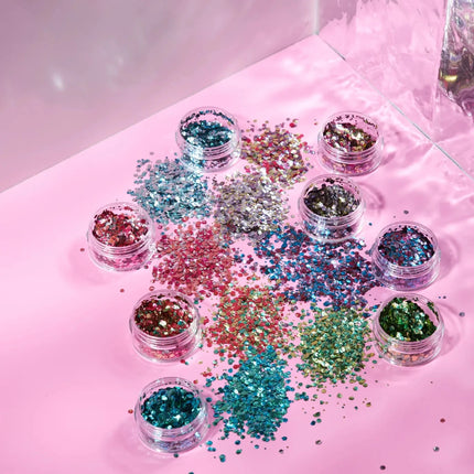Moon Glitter Mystic Bio Chunky Glitter Blossom 3g van Moon Creations koop je bij Partywinkel