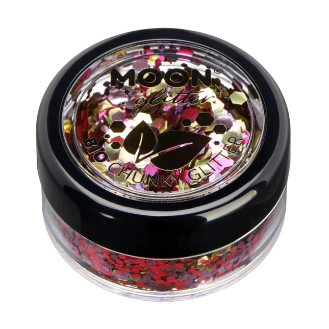 Moon Glitter Mystic Bio Chunky Glitter Celebration 3g van Moon Creations koop je bij Partywinkel