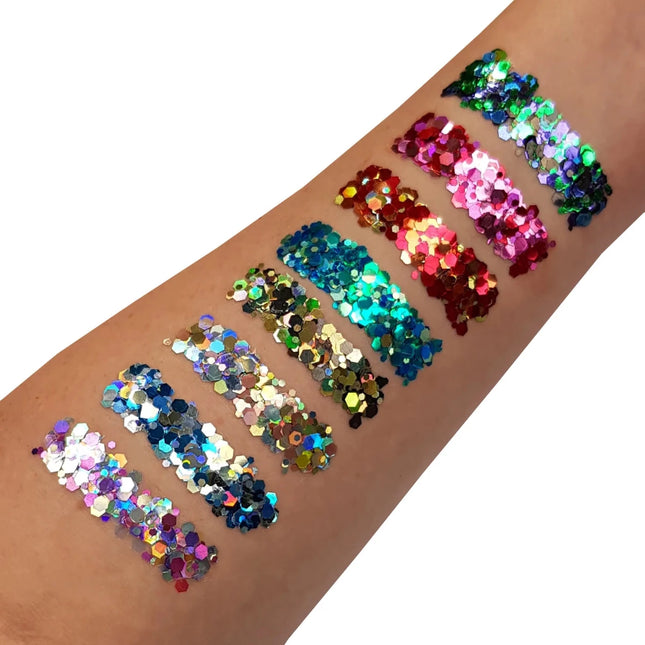 Moon Glitter Mystic Chunky Glitter Gel Valentines 12ml van Moon Creations koop je bij Partywinkel