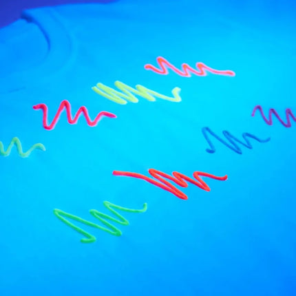 Moon Glow Glow in the Dark Fabric Paint Yellow 30ml van Moon Creations koop je bij Partywinkel