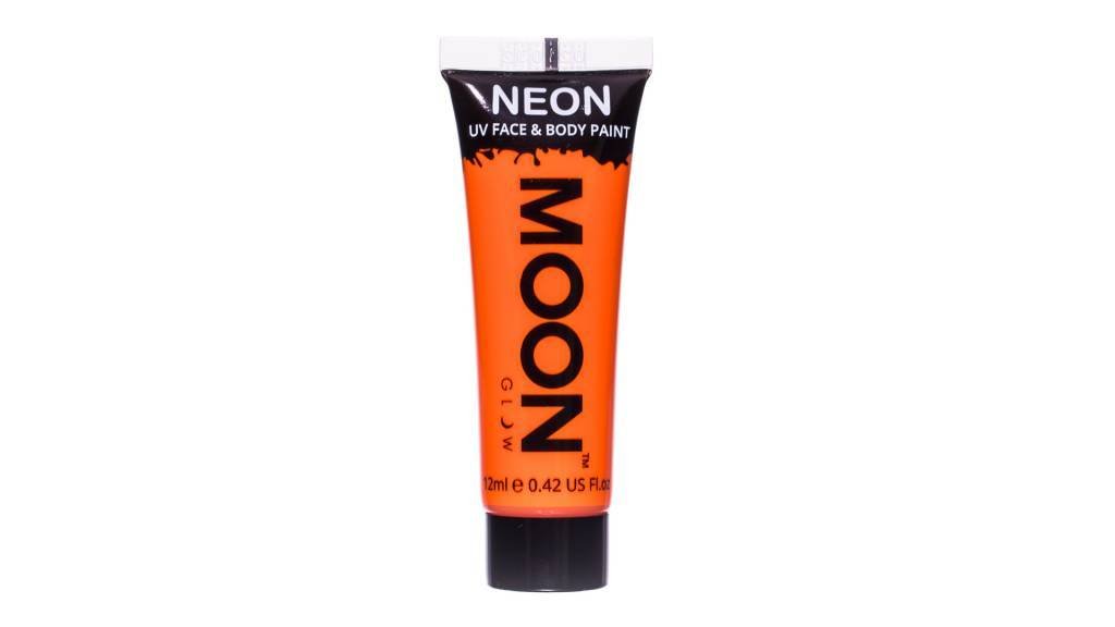 Moon Glow Intense Neon UV Face Paint Intense Orange van Moon Creations koop je bij Partywinkel