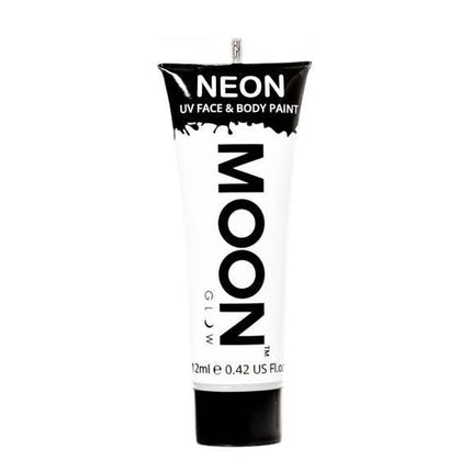 Moon Glow Intense Neon UV Face Paint White van Moon Creations koop je bij Partywinkel