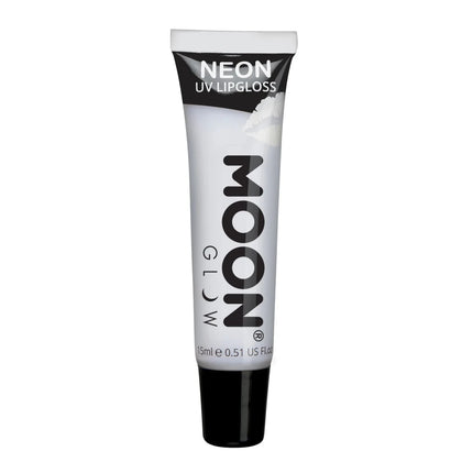 Moon Glow Neon UV Lipgloss White Vanilla 15ml van Moon Creations koop je bij Partywinkel