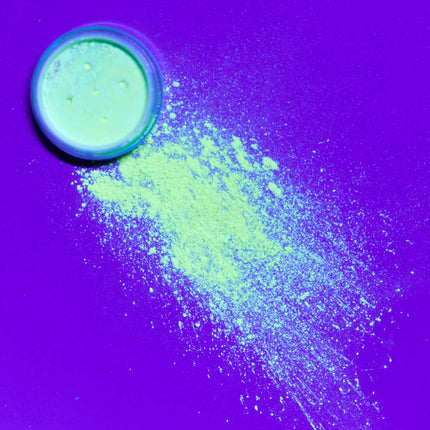 Moon Glow Neon UV Pigment Shakers Intense Green 5g van Moon Creations koop je bij Partywinkel