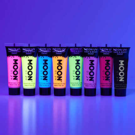 Moon Glow Pastel Neon UV Face Paint Pastel Yellow 12ml van Moon Creations koop je bij Partywinkel
