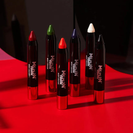 Moon Terror Halloween Body Crayons Blood Red 3.2g van Moon Creations koop je bij Partywinkel