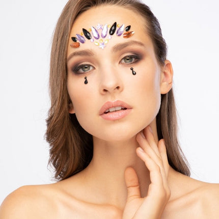 Moon Terror Halloween Face Jewels Evil Queen van Moon Creations koop je bij Partywinkel