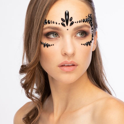 Moon Terror Halloween Face Jewels Feisty Feline van Moon Creations koop je bij Partywinkel