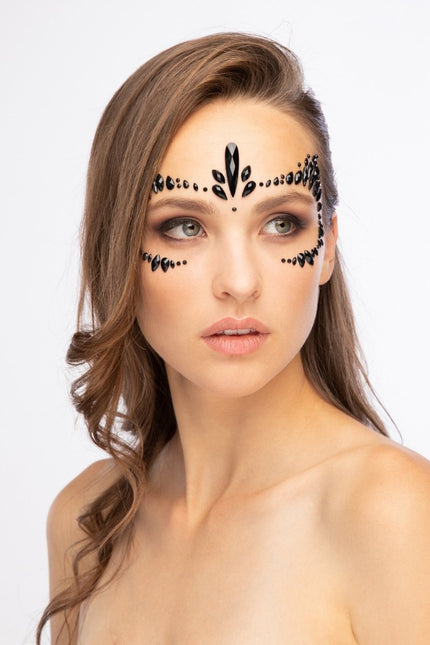 Moon Terror Halloween Face Jewels Feisty Feline van Moon Creations koop je bij Partywinkel