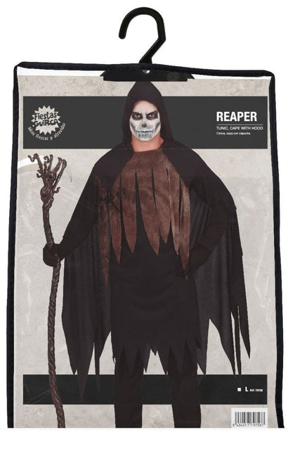 Moordenaar Halloween Kostuum Heren Zwart L van Fiestas Guirca koop je bij Partywinkel