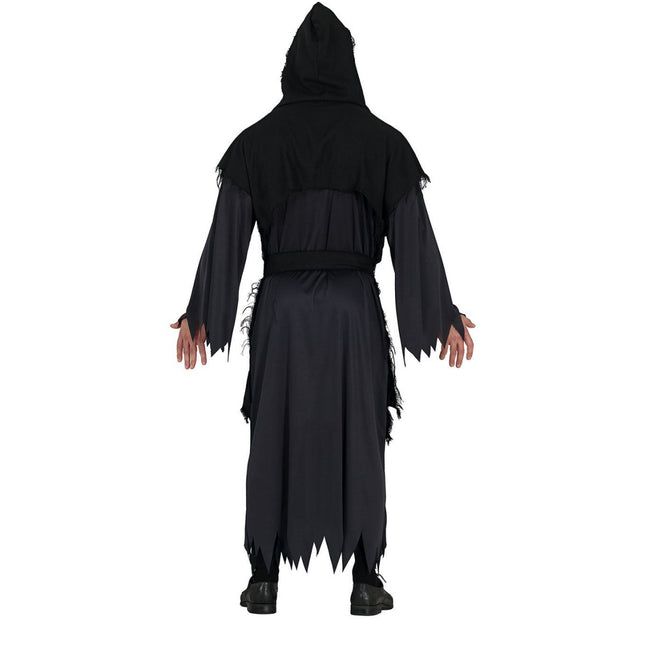 Moordenaar Halloween Kostuum Heren Zwart L van Fiestas Guirca koop je bij Partywinkel