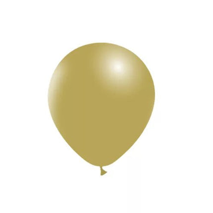 Mosterdgele Ballonnen 14cm 100st van Balloonia koop je bij Partywinkel