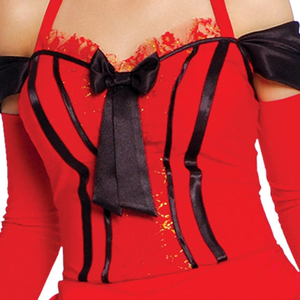 Moulin Rouge Jurk Dames - Partywinkel - 8434077846650